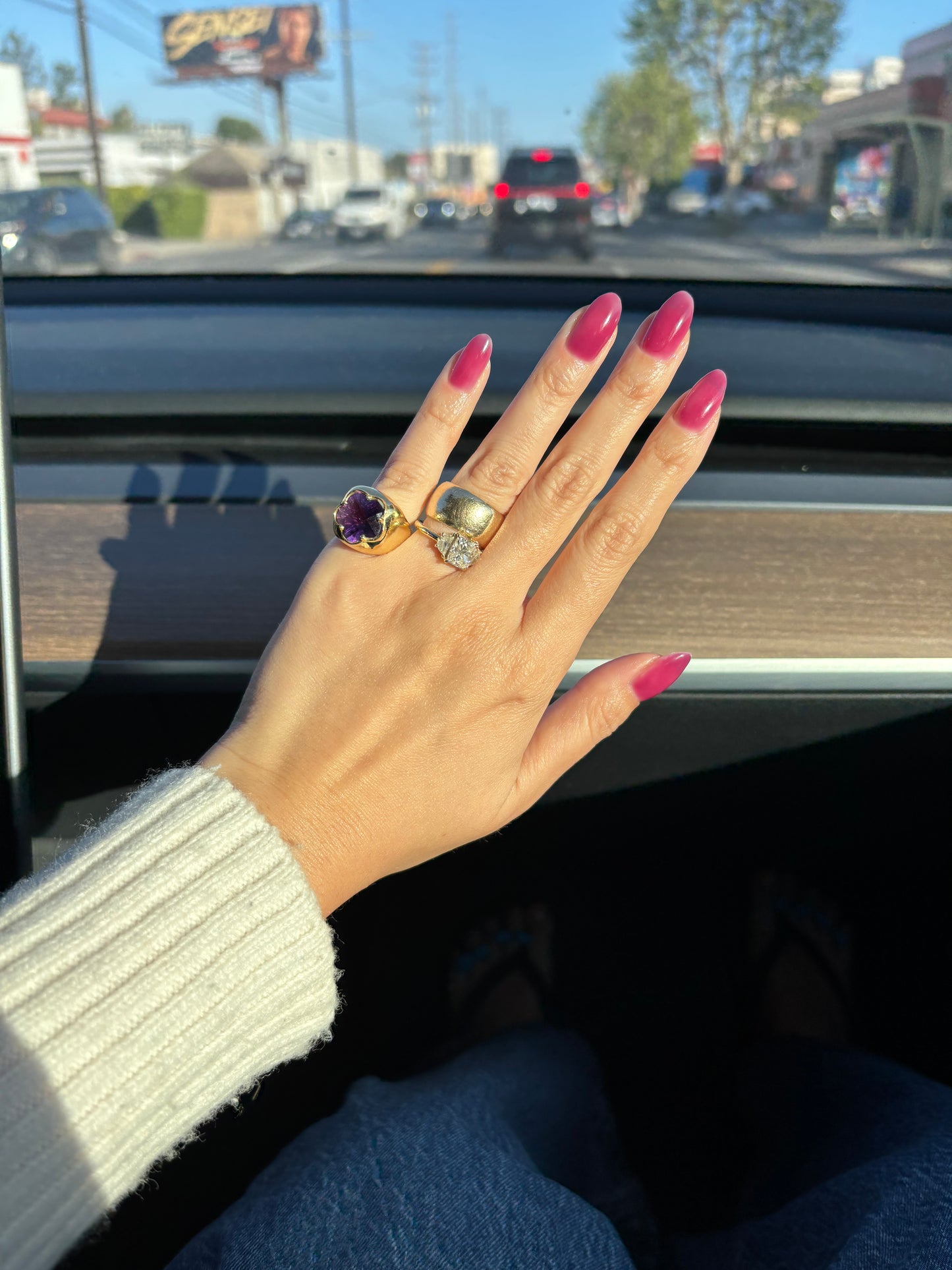Floral Chunky Pinky Ring (FAPR)