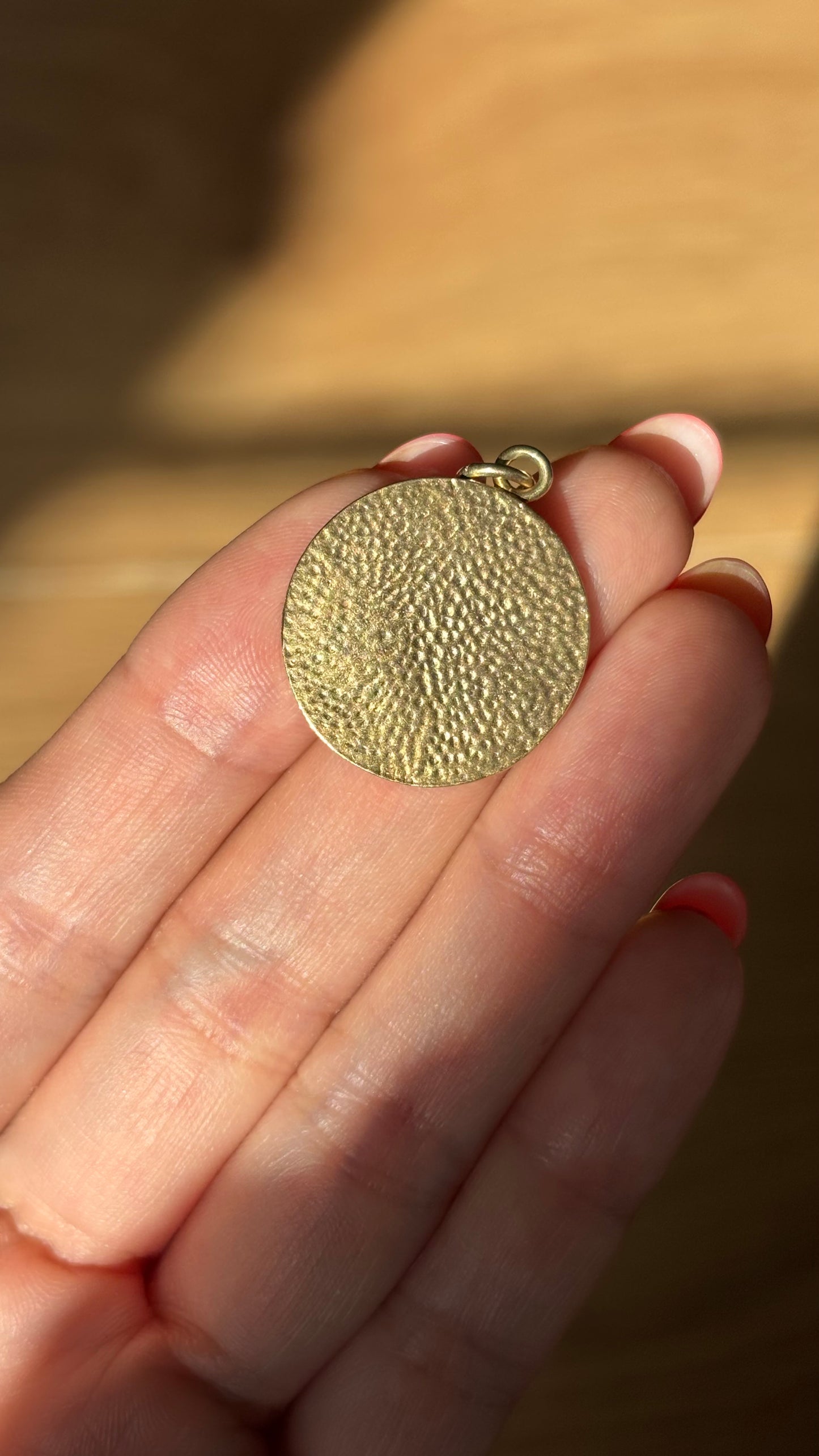 Vintage 14k Taurus Pendant
